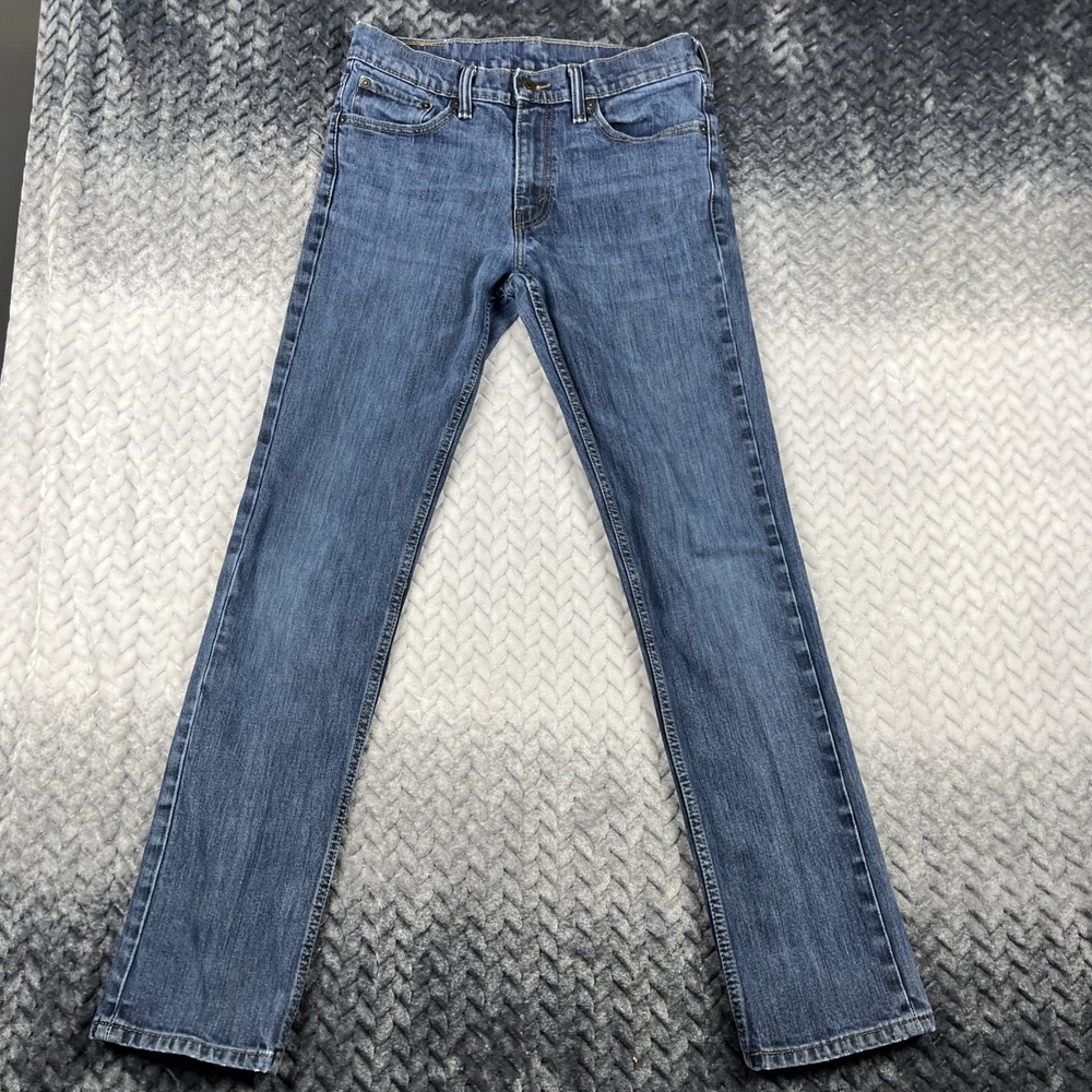 Levi's 511 Men's Jeans Size 32x34(32") Slim Fit Denim‎ Med Wash Stretch Modern